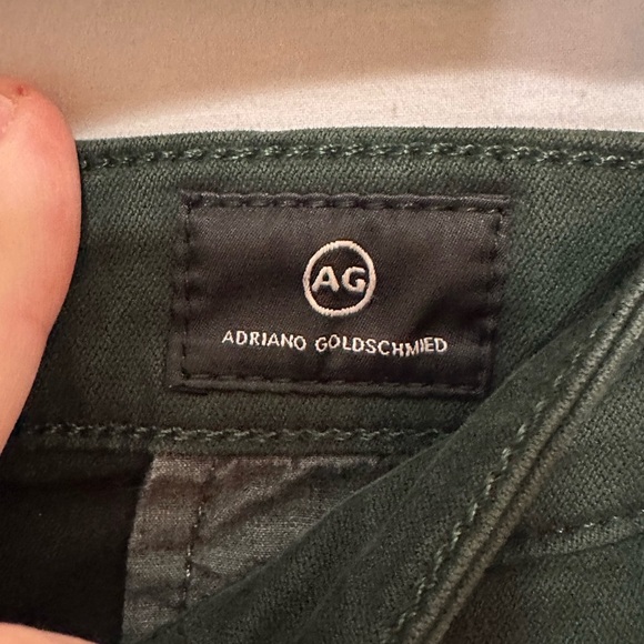 Adriano Goldschmied Women's Green Chino Corduroy Pants size 29R - Picture 3 of 10